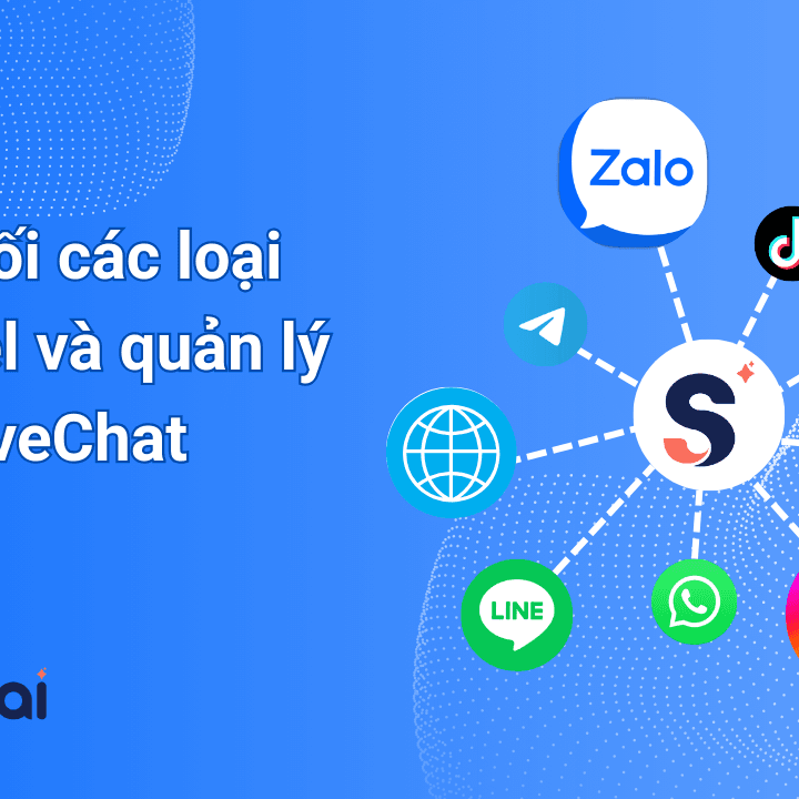 Kết nối các loại channel và quản lý livechat