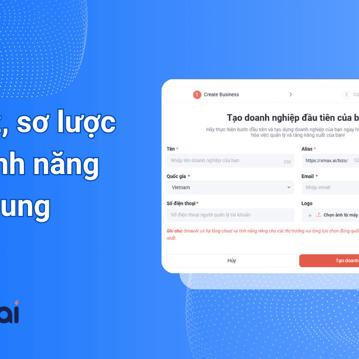 Tạo biz, sơ lược các tính năng chung