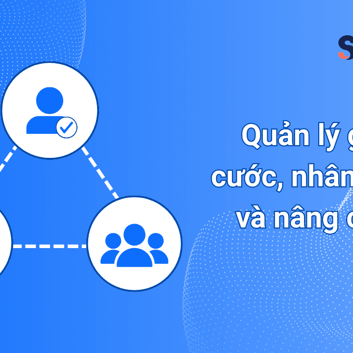 Quản lý gói cước, nhân viên và nâng cấp.